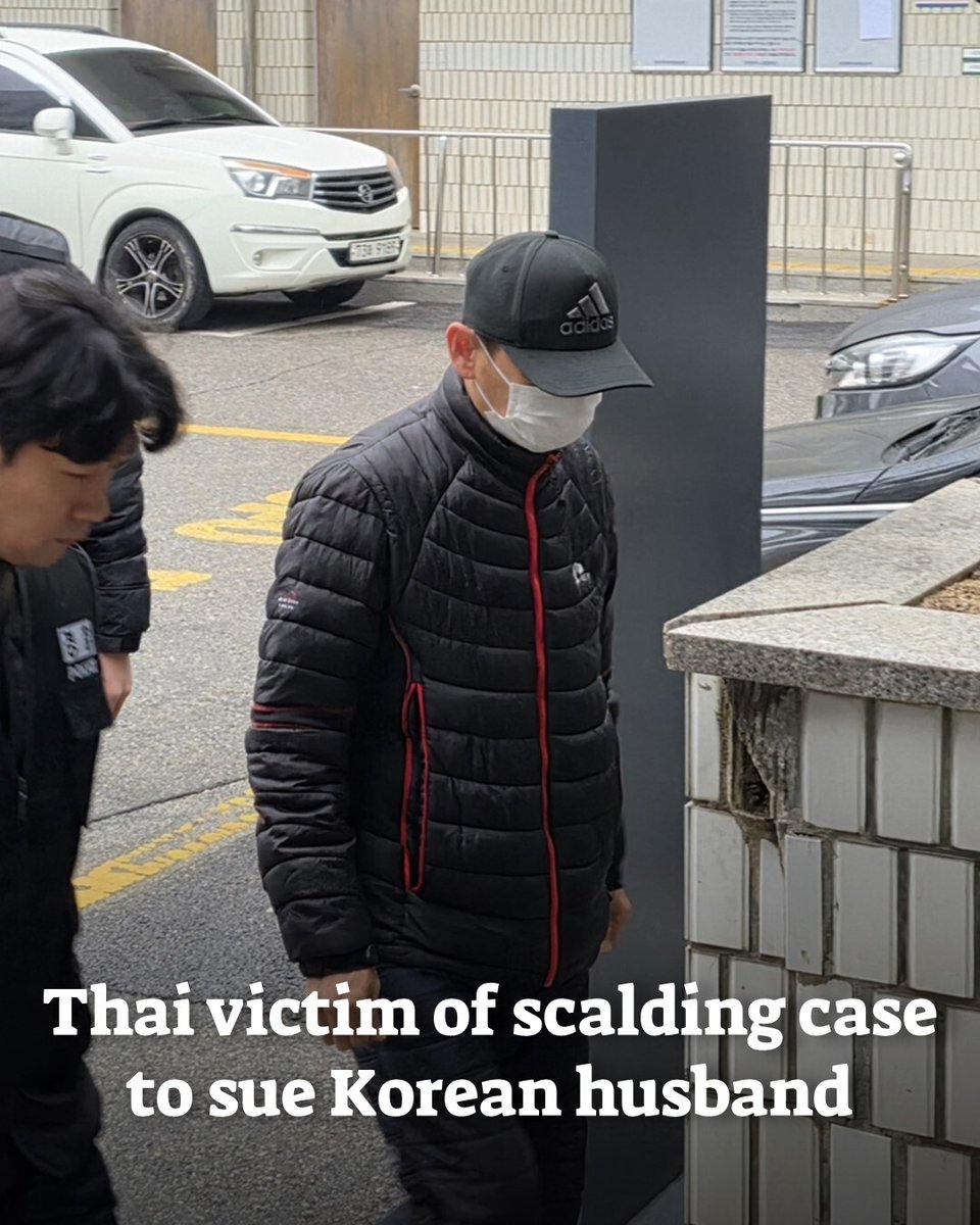 A Thai woman whose South Korean husband poured boiling water on her face while she was sleeping is preparing to file a civil lawsuit seeking damages, the Thai Embassy in South Korea told The Korea Herald Wednesday.

koreaherald.com/article/106386…