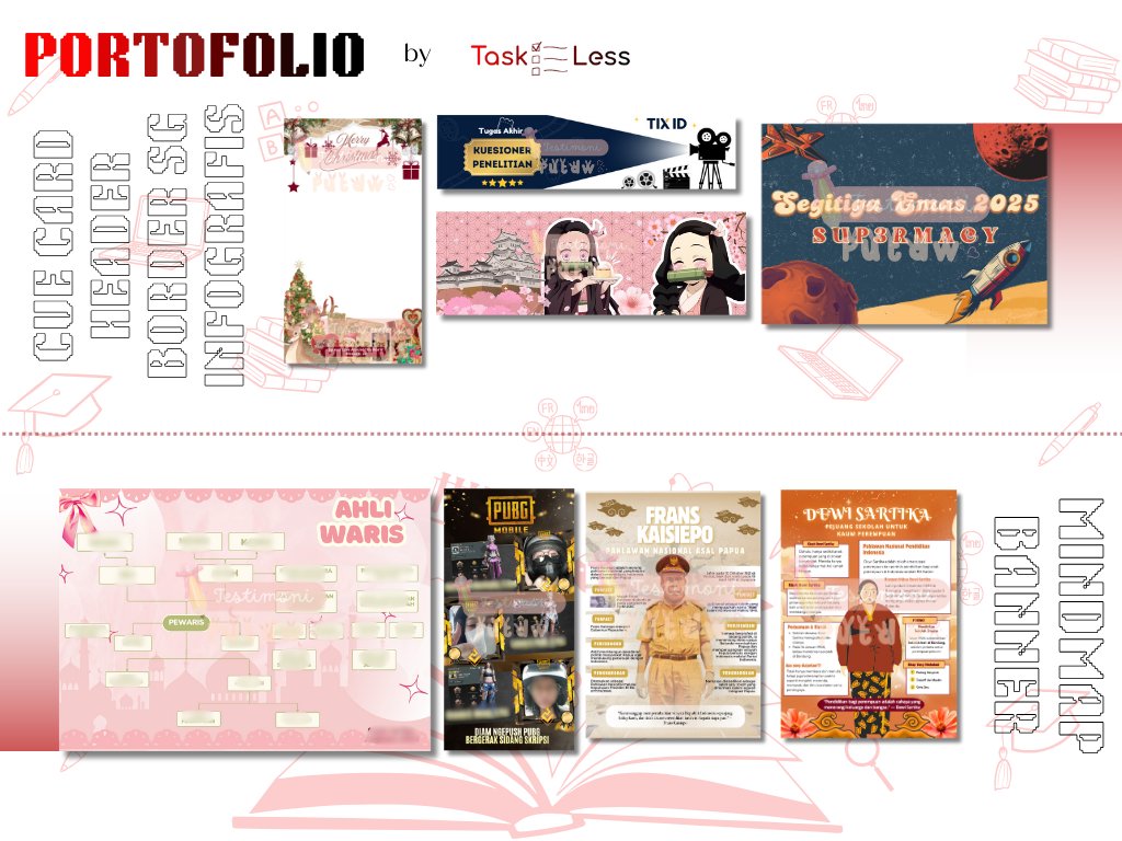 sectasklessco's tweet image. start 50ribuan bisa request mau tema/konsep apaa