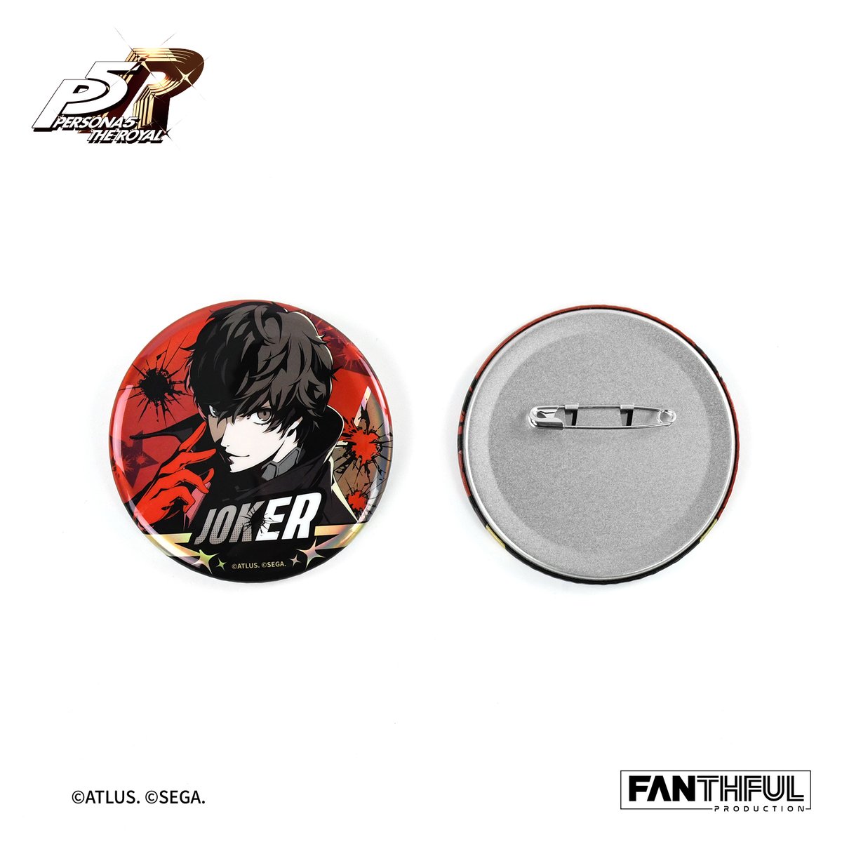 PERSONA 5 THE ROYAL Tin Badge（blind box/10pcs）

🛒collector.fanthful.com