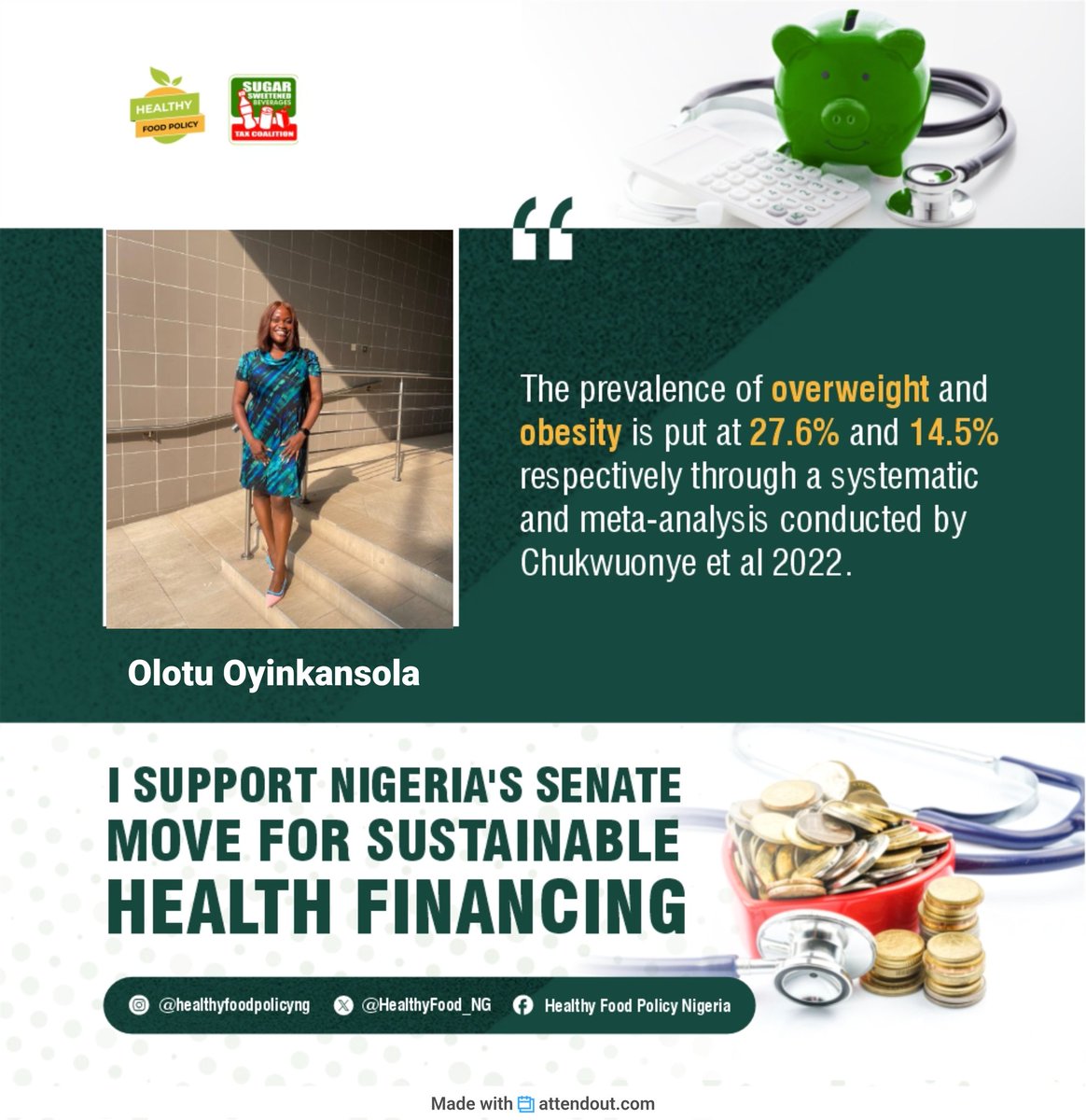 I give my full support.
#SSBTaxSaves
#SSBTax
<a href="/CAPPAfrica/">C A P P A</a> <a href="/HealthyFood_NG/">Healthy Food Policy</a>