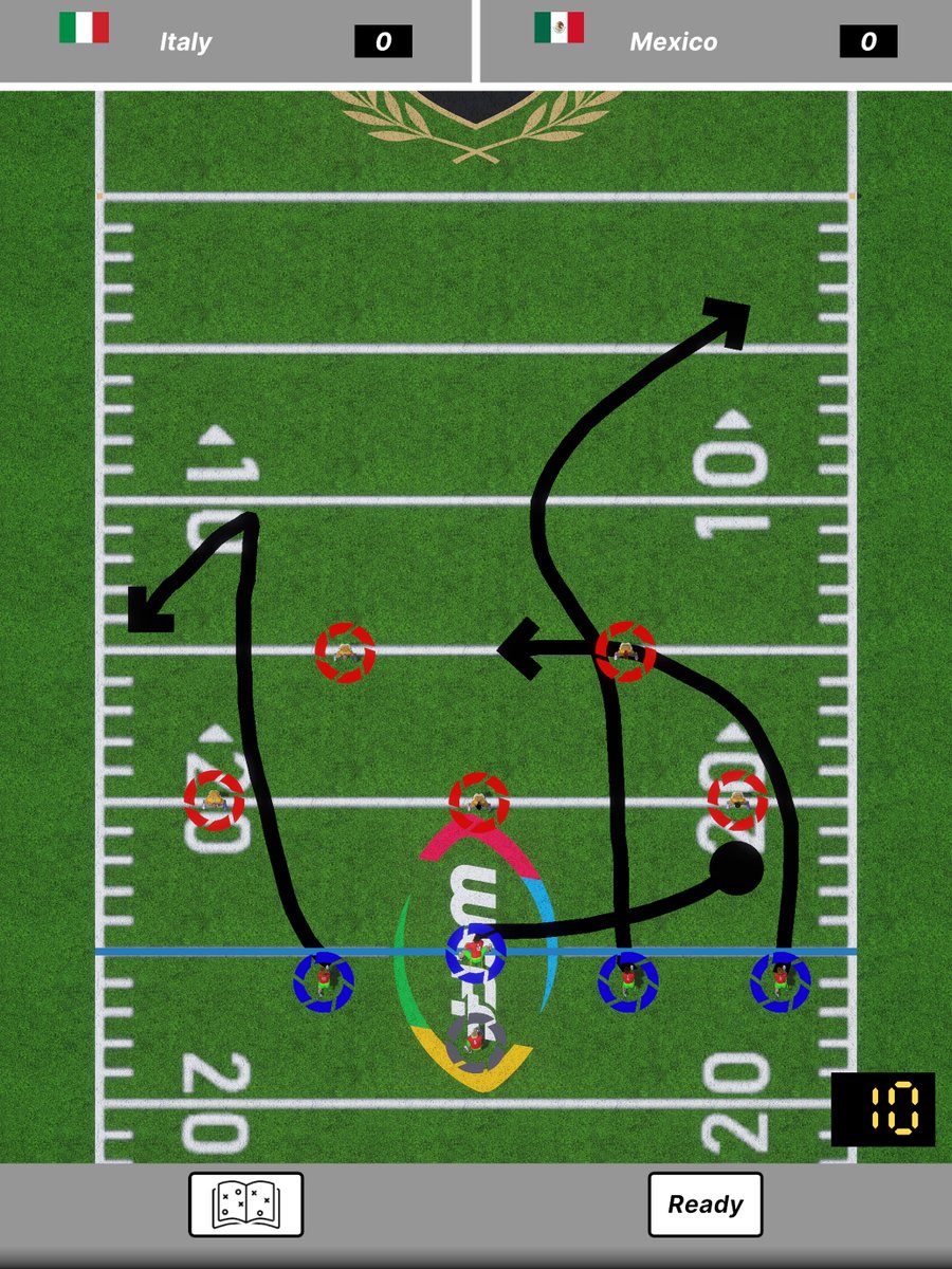 Air Raid Flag Football Game tweet media