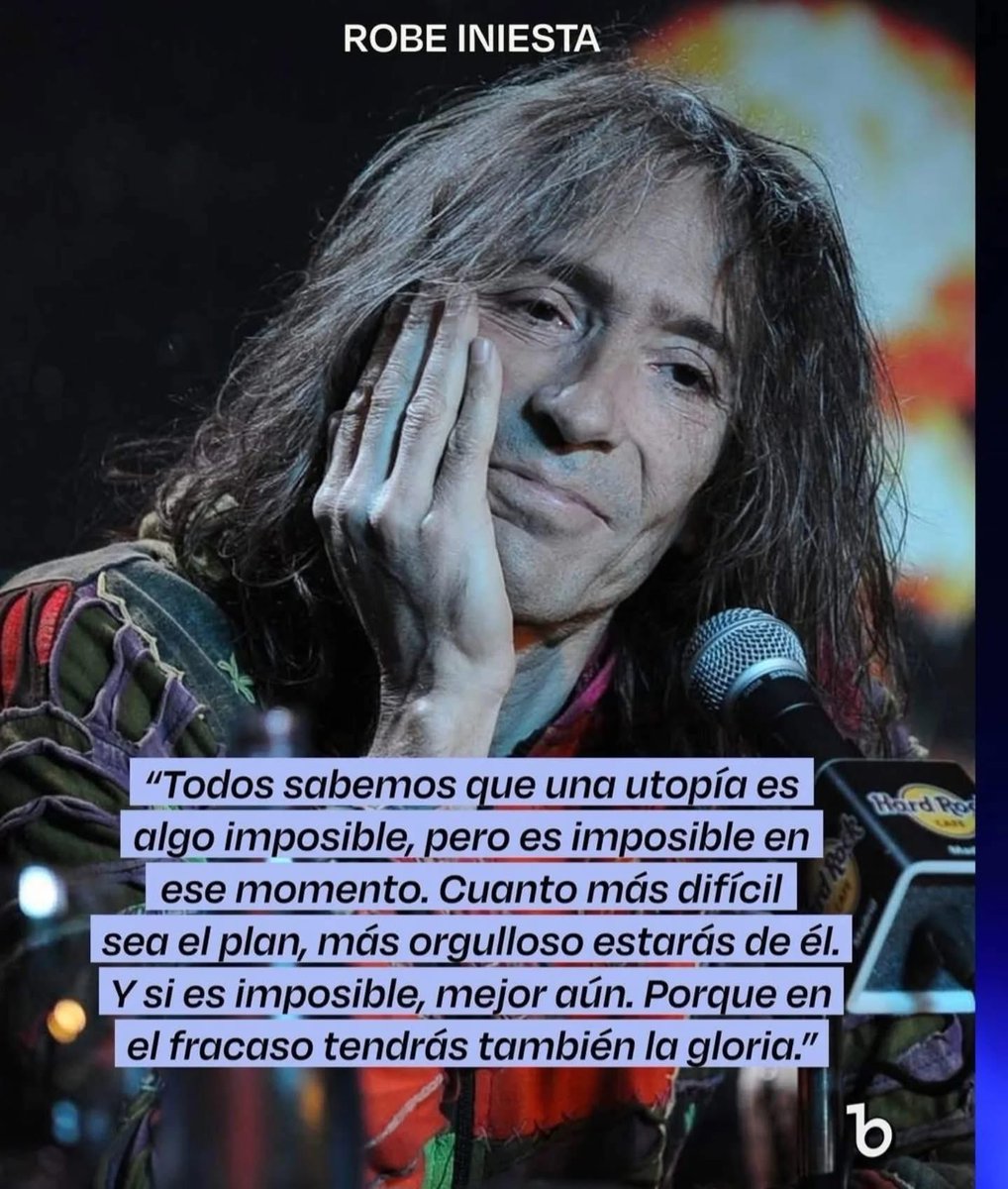 nanuico's tweet photo. Utopía
#Robe #Extremoduro https://t.co/KazdfQq2hc