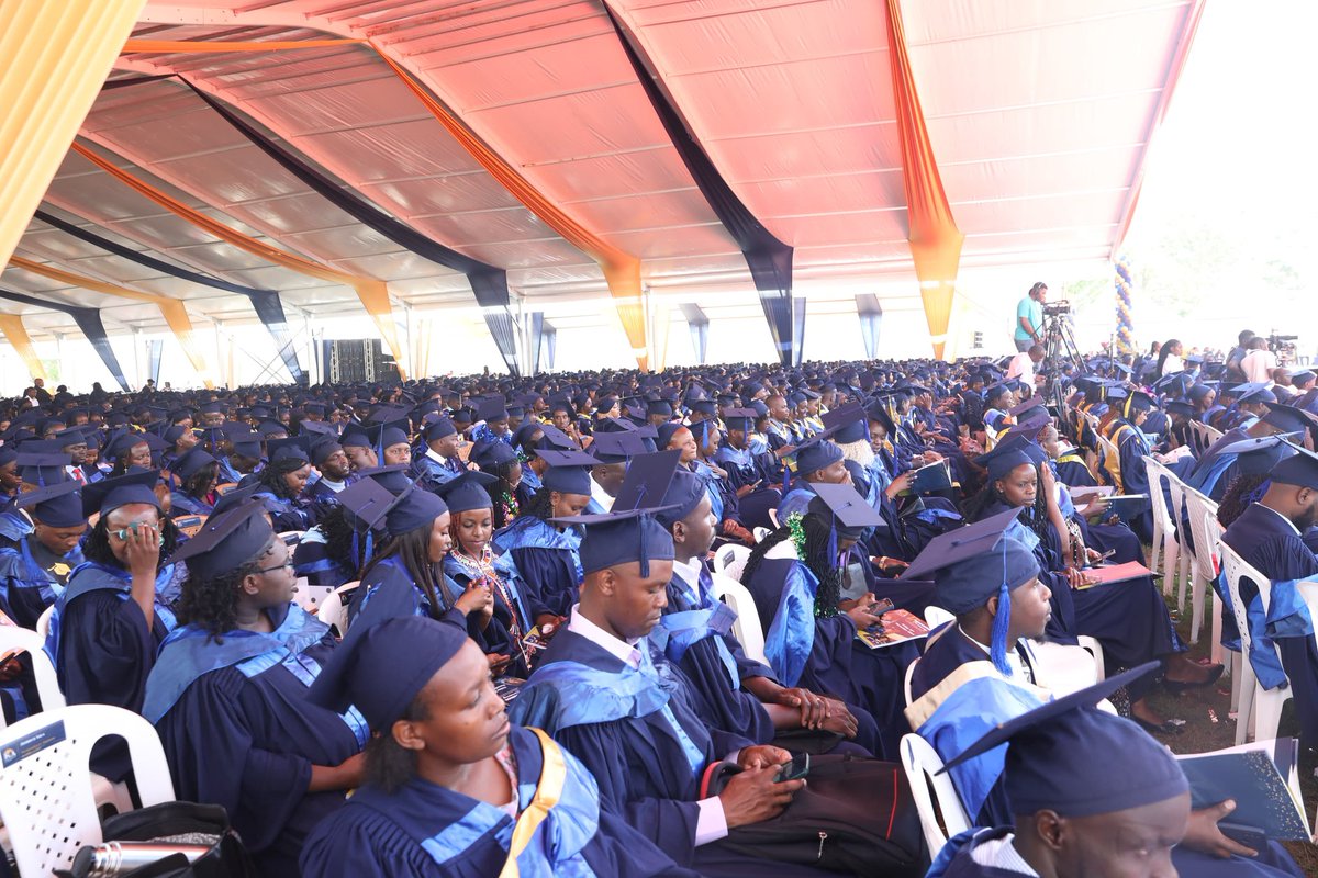 Friday marks the final day of University graduations for class of 2025. If the chap's name  miss in the booklet this, week, don't be harsh on him,Kuna kitu inaitwa missing mark. Rectifying that sh*t is  equivalent to recovering an  overpayment from KRA.
