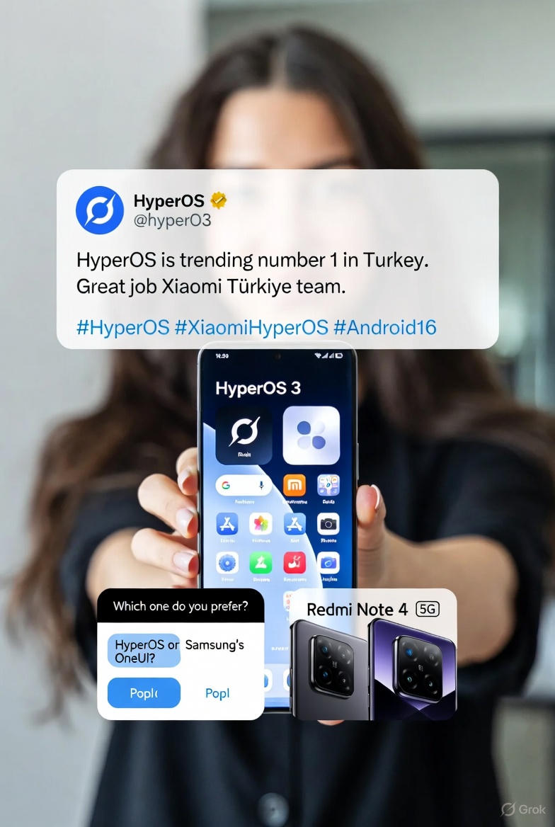mdehsan3's tweet photo. #HyperOS trending: HyperOS 3 on Android 16 rolling out! AI via HyperAI, HyperIsland for 60+ apps, privacy boosts. Hits Xiaomi 14, Redmi Note 14 5G globally. Beats Samsung?
Poll: HyperOS 3 vs OneUI 8?
HyperOS!
OneUI
iOS
@Xiaomi #XiaomiHyperOS3 #Android16 https://t.co/Xk7vMOTC8a