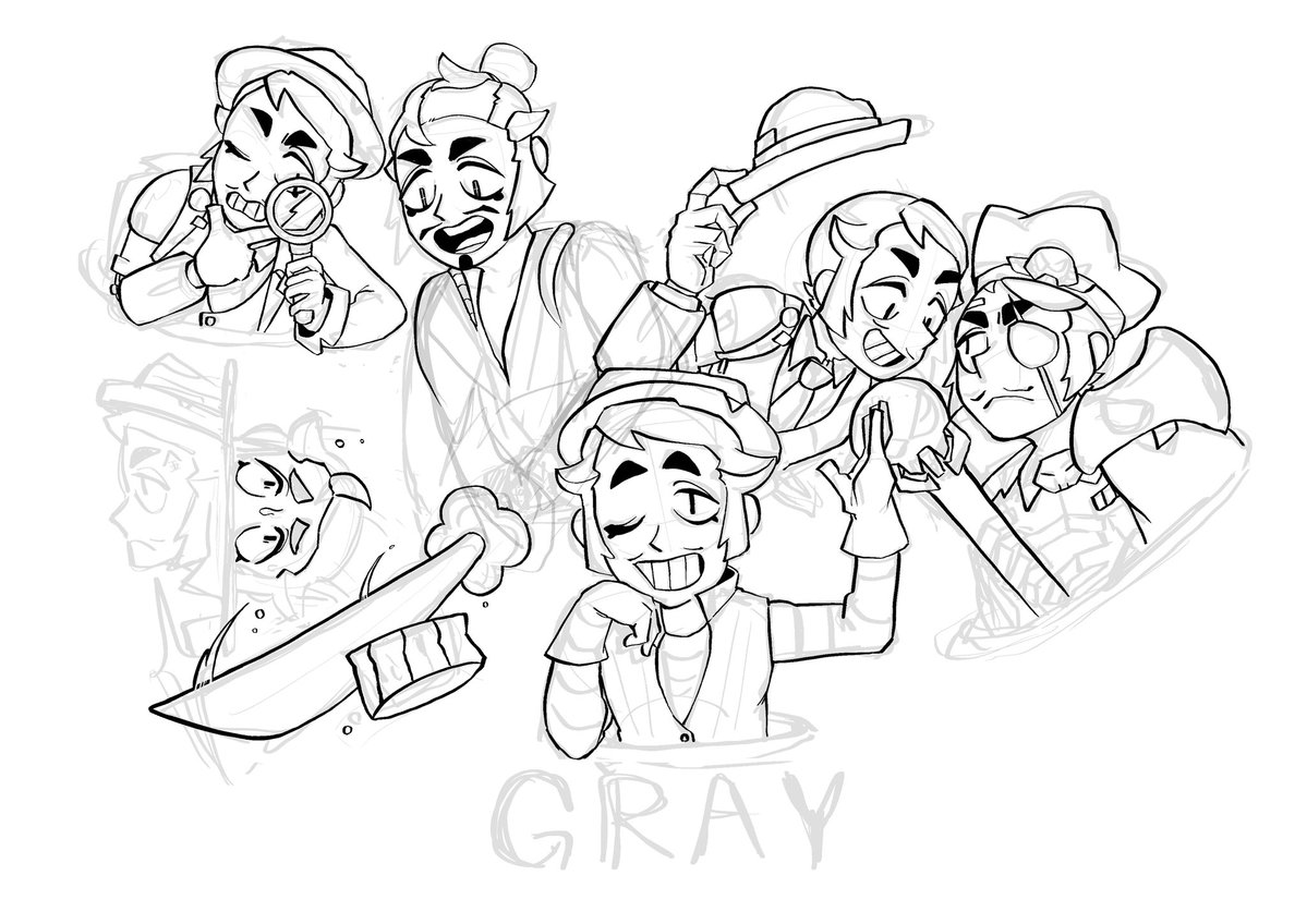 描き始めたものの地獄で笑えん
そんなことはどうでも良くて銀スキンもどっかに置きたいんですよ、、、場所が無い🥲︎