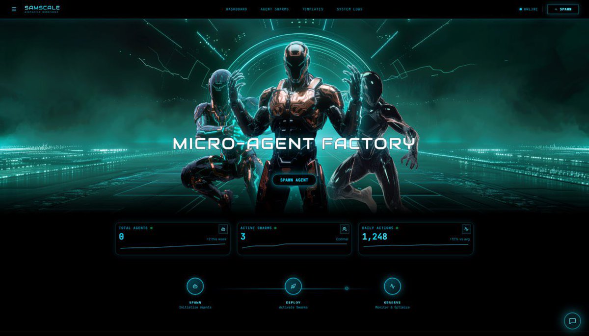 agiplug's tweet image. The chatbot era is ending 🤖

This is what production intelligence actually looks like.

Not prompts ❌
Not wrappers ❌
Not chat interfaces ❌

A governed micro-factory where agents execute deterministically, coordinate through shared memory, and are restrained at execution time.…