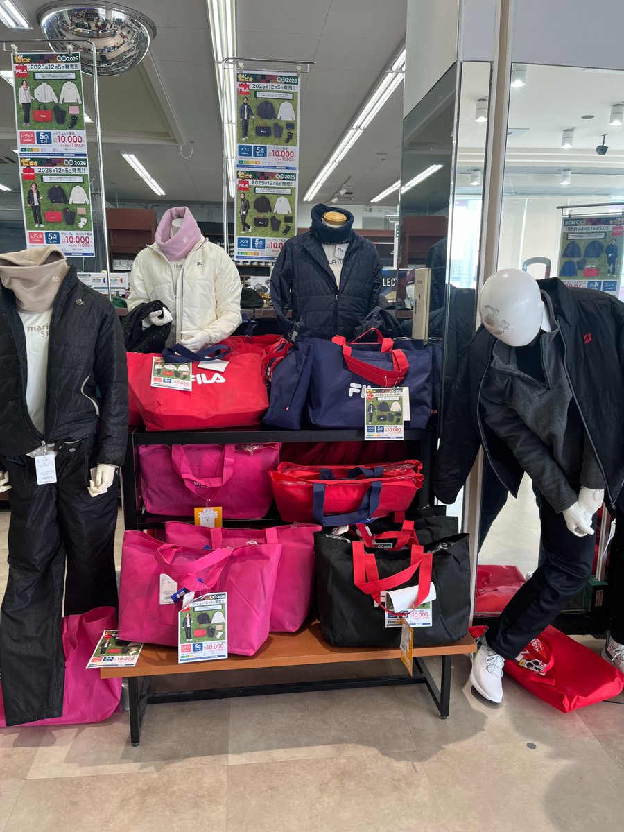 🎍 ヴィクトリアゴルフの福袋 🎍 先行発売中の福袋、好評販売中！ イマ