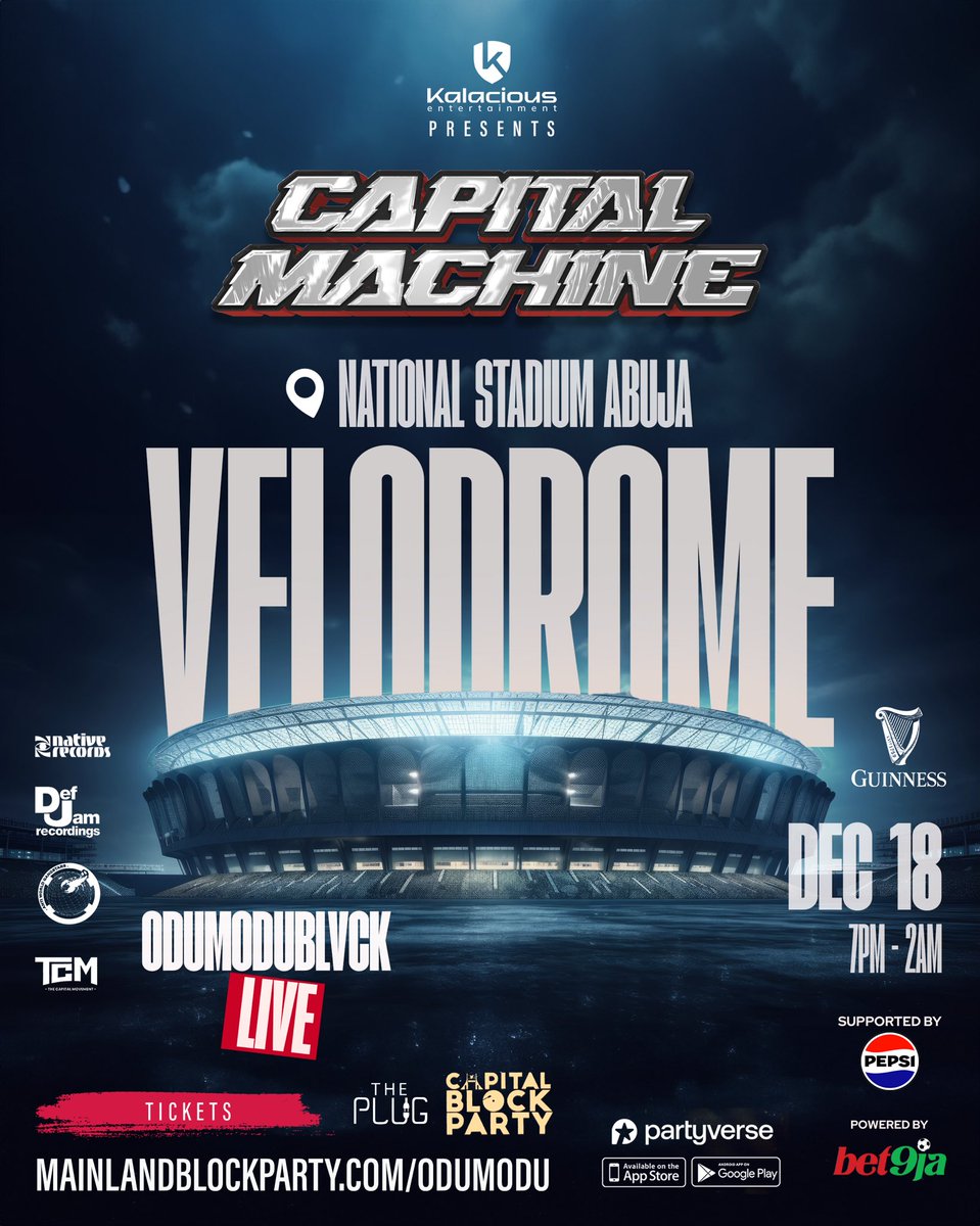 CAPITAL MACHINE 🏟️ 

ARE YOU READY ?