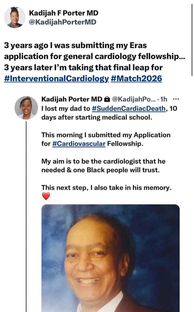 Kadijah F Porter MD tweet media