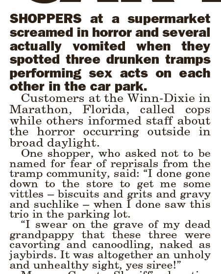 Sunday Sport tweet media