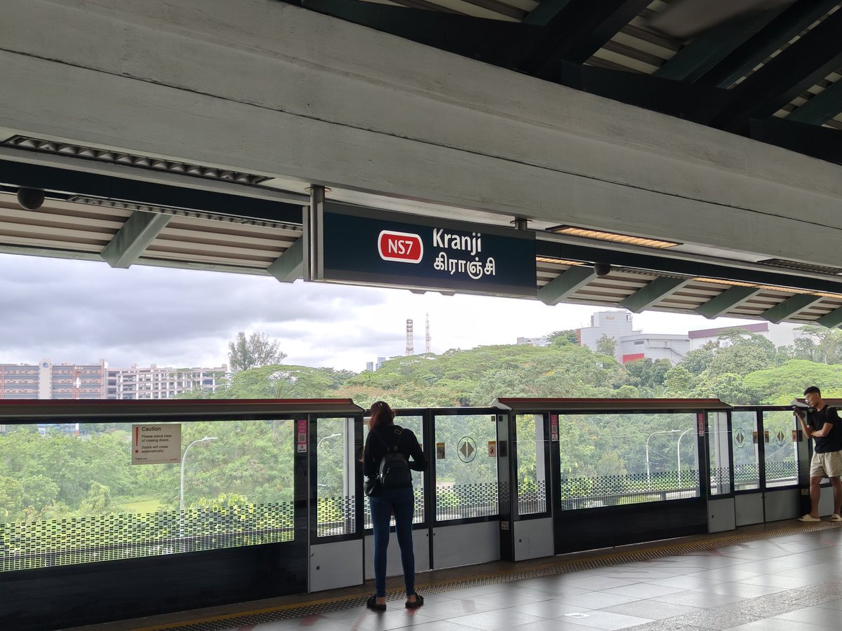 I went to Singapore to avoid going back to Indonesia.

I got Indonesia.