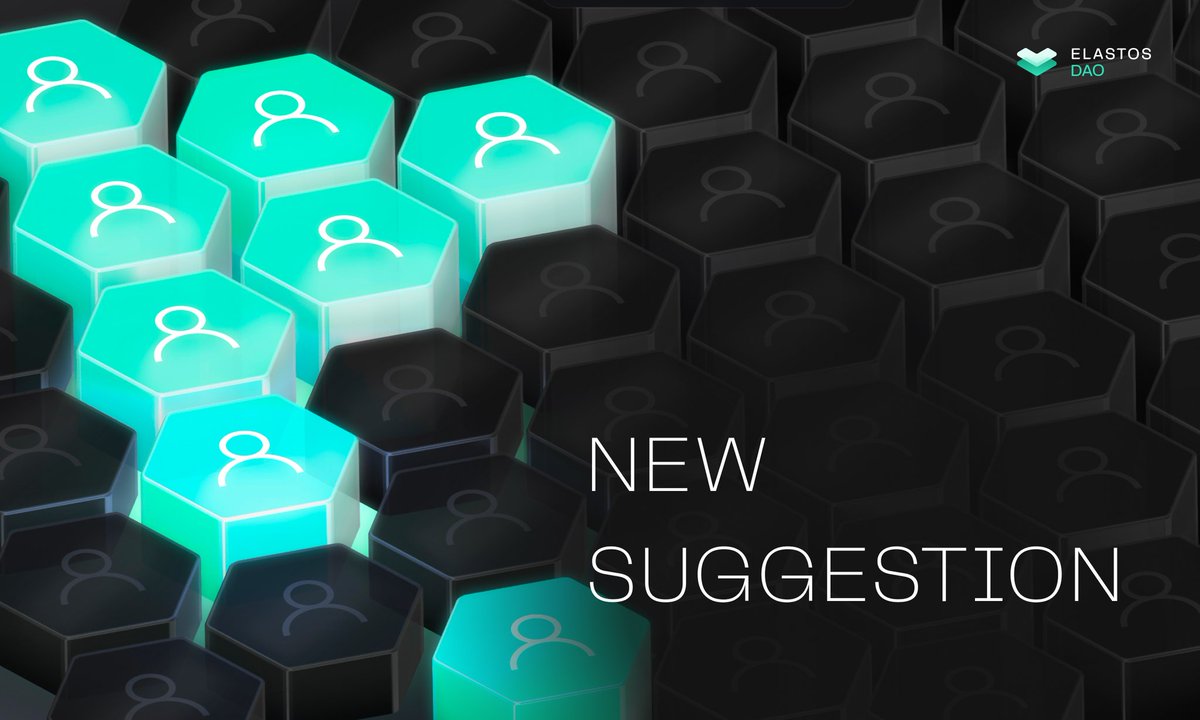 A new suggestion titled " BPoS Node Participation in PG Chain Consensus Block Production Scheme" has just dropped on the Elastos DAO! 🔔

Take a look, join the discussion, and make your voice count. 🗣
elastos.com/suggestion/694…
View the suggestion here.👇