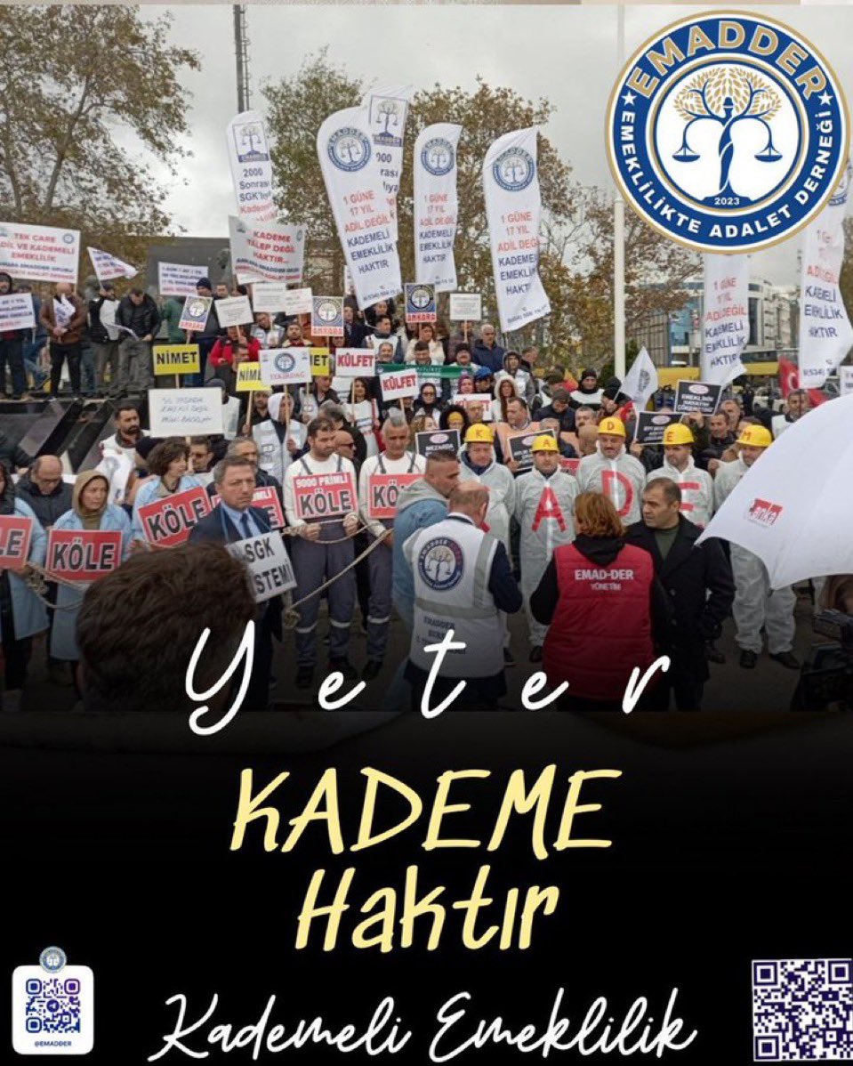 #YeterKademeHaktır