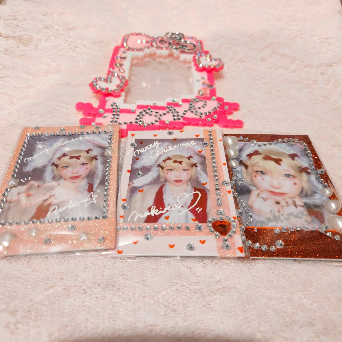 nemo_3604's tweet photo. 届いてた！

クリスマスチェキもトレカケースも可愛いです🎅💞 https://t.co/TXdkf720Ga