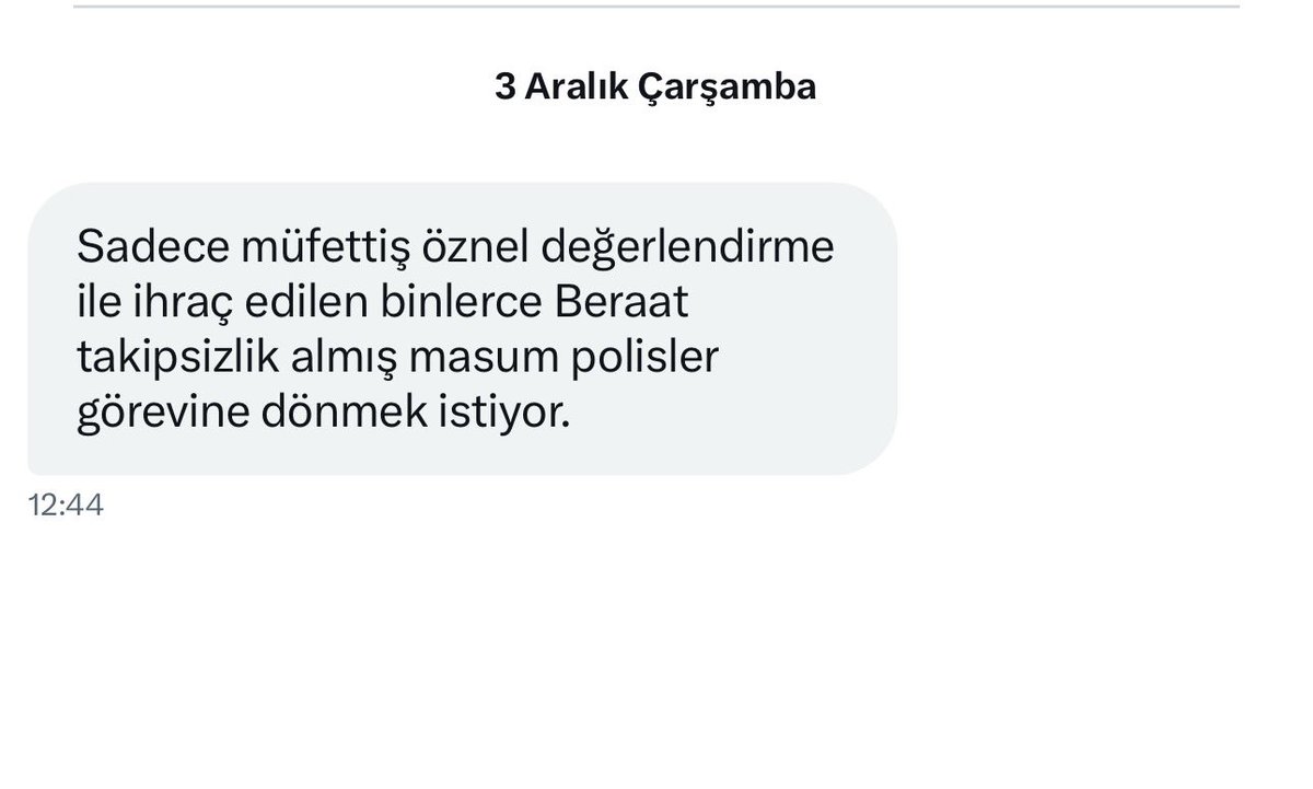 Ortada kesinleşmiş bir suç yokken insanların mesleklerinden koparılması, yıllarca cezalandırılmaya devam etmesi adaletle bağdaşmaz.

Yargı masum demişse, idare bunu görmezden gelemez. Bu insanların görevlerine iadesinin önünü açacak düzenlemeler artık ertelenmemelidir. 

Hukuk