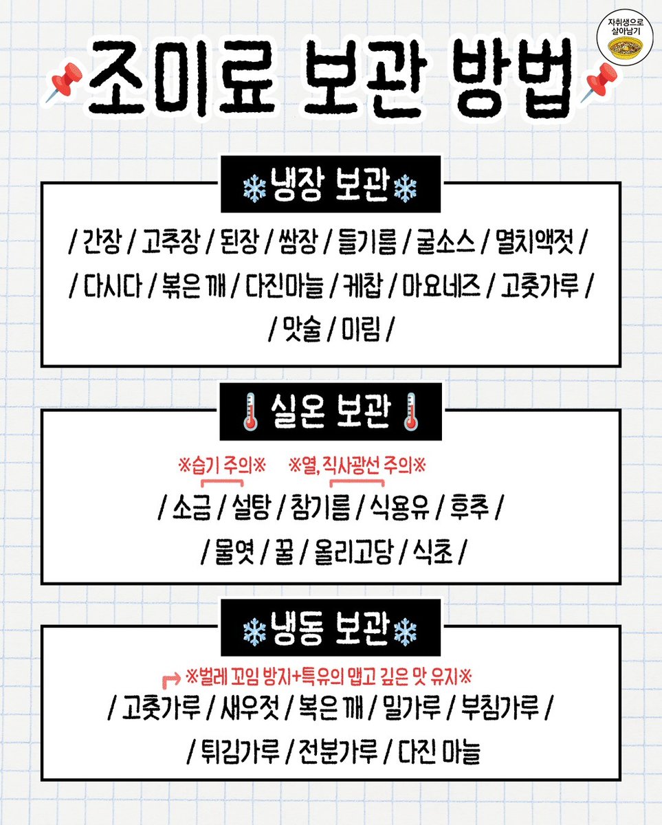 wildcatclub_'s tweet image. 알면 평생 써먹는 요리 기초 상식들