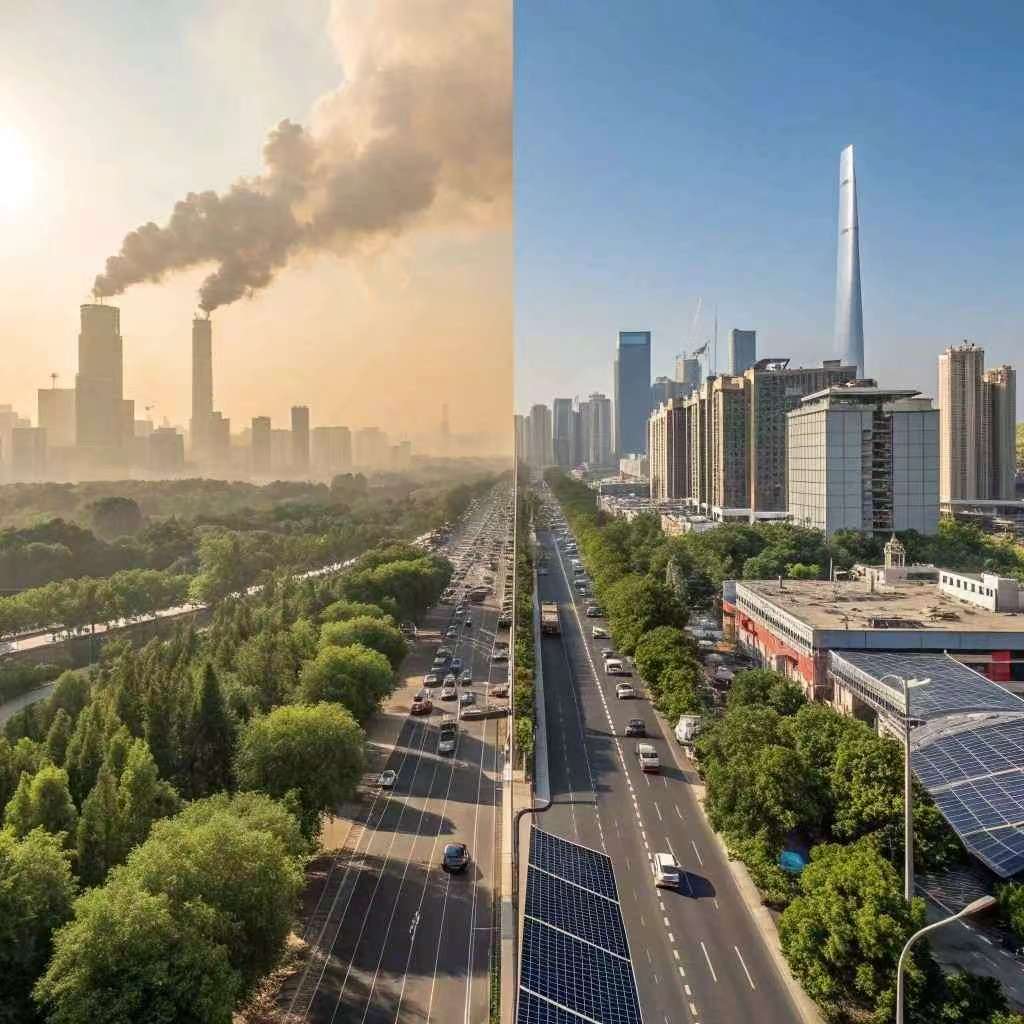 How does Beijing tackle air pollution? 🌫️➡️🌱

Step 2: Industrial Restructuring

🔧 Shut down or remove 3000+ heavy industries. Relocating Shougang, one of China’s largest steelmakers, alone cut inhalable particles by -20%.

🏭➡️🏞️ Transform vacated factories into parks,