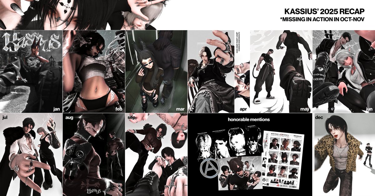 kassinogenesis's tweet image. aint got no oct and nov postings but i'll try to be more colorful from now since my life has been awesome &amp;lt;3