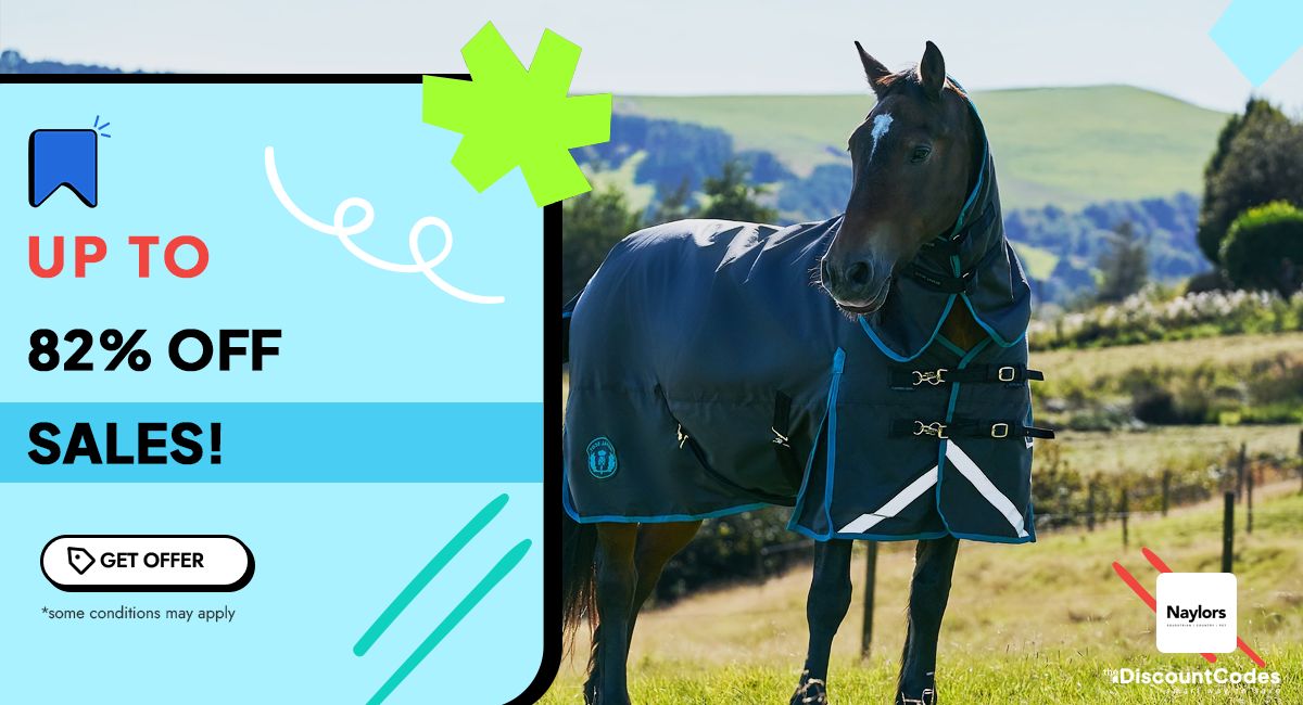 thediscountcode's tweet photo. Saddle up for serious savings. Naylors is offering up to 82% off on sale items + free delivery on orders £75. From riding gear to outdoor must-haves, it’s the perfect time to stock up without overspending.

Shop now: https://t.co/L9ejVF7W0F
.
.
.

#theDiscountCodes #Naylors https://t.co/zFRZ32TytD