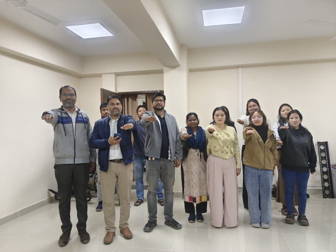 FoodRgu's tweet photo. @RGU1984 @FoodRgu The Department of Food Technology, along with the HOD, faculty members, staff, students, took a pledge to stand against girl child marriage, reaffirming commitment to education, equality, and safer future for every girl child. #EndChildMarriage #SaveTheGirlChild https://t.co/7Wbnf2GQdG