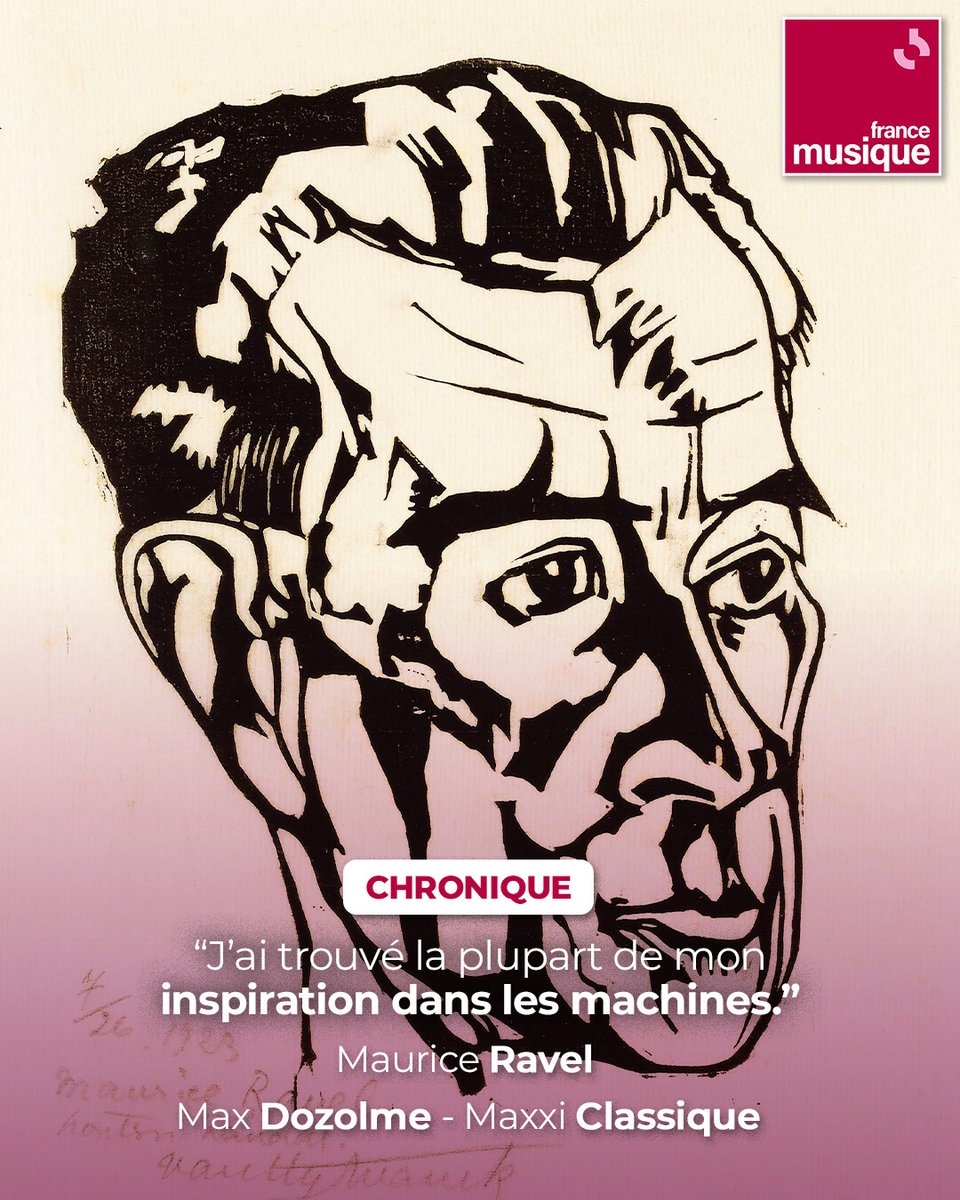 Max Dozolme nous présente un petit essai publié chez Actes Sud intitulé "La Muse Méconnue de Maurice Ravel" qui nous fait entendre autrement la musique de Maurice Ravel ➡️ l.francemusique.fr/wIJ