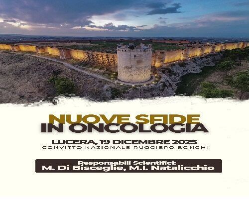 Nuove sfide in oncologia
corrierepl.it/2025/12/17/nuo…
Nuove sfide in oncologia: a Lucera il punto su trattamenti d’avanguardia e farmaci biomolecolari

Nuove sfide – LUCERA – L’oncologia italiana si dà appuntamento a Lucera il 19 di
Del 17 Dicembre 2025 alle ore 07:28
#ambientesalute