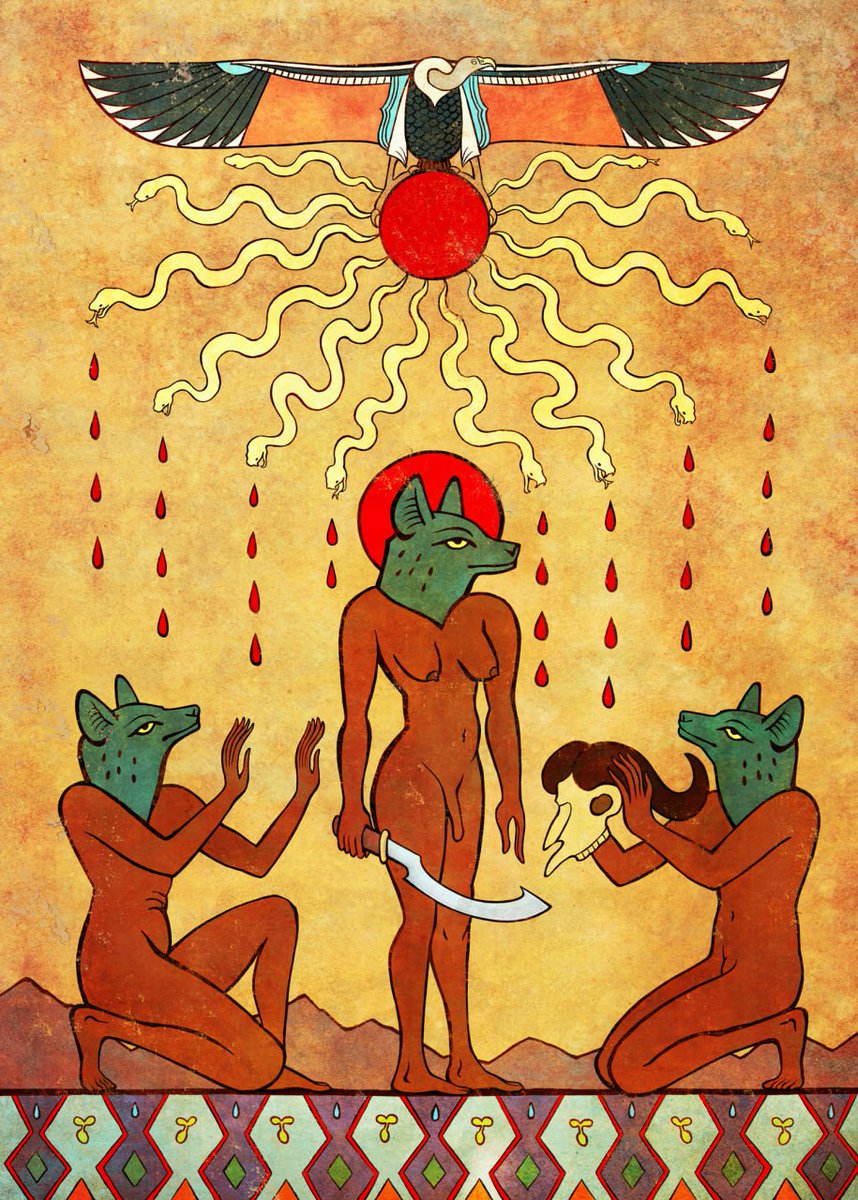 The Return

This piece was inspired by the recent return of the spotted hyena to Egypt after 5,000 years, driven by climate change and shifting ecosystems. An animal long absent appears again. Not as something symbolic or old, but as a real presence that forces a new way of