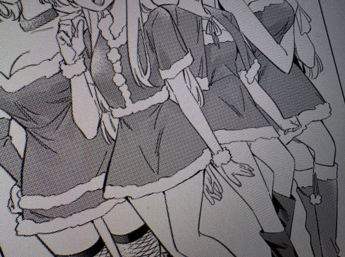 扉絵でクリスマス絵書いたけど、載るのは年始だった…😂 メリー