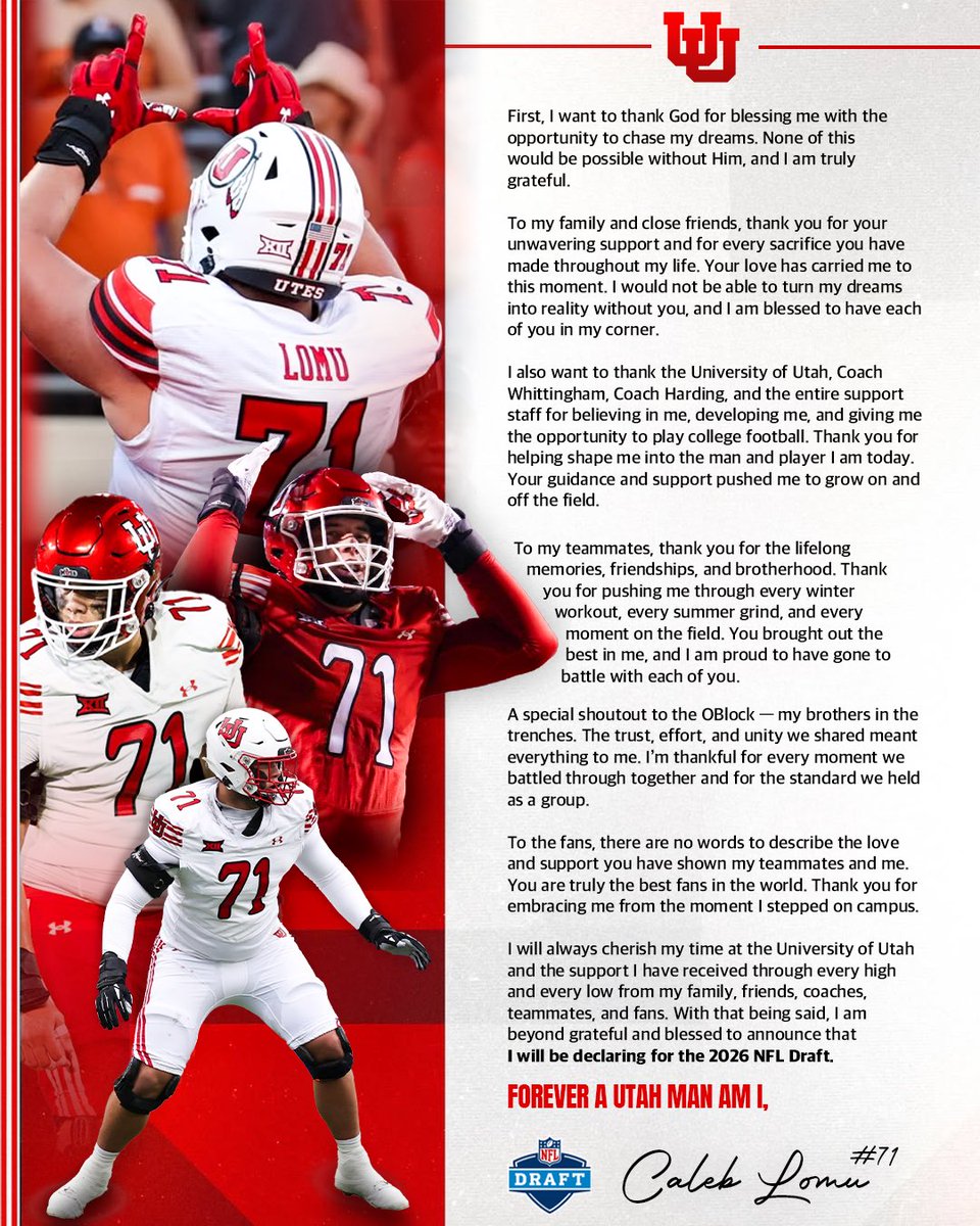CalebLomu51's tweet photo. Forever a Utah Man Am I https://t.co/ySOETWB85G