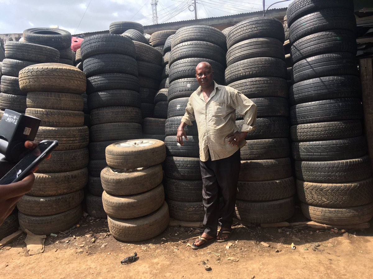 adet0lani's tweet photo. Good morning people, this morning I’m posting my dad’s business 

If you need to get tyres of all types, he delivers perfectly 

📍Araromi market agodi gate, Ibadan 
☎️ 08067488885 for all inquiries 

Kindly repost please 🙏 https://t.co/ce06im0Qgq