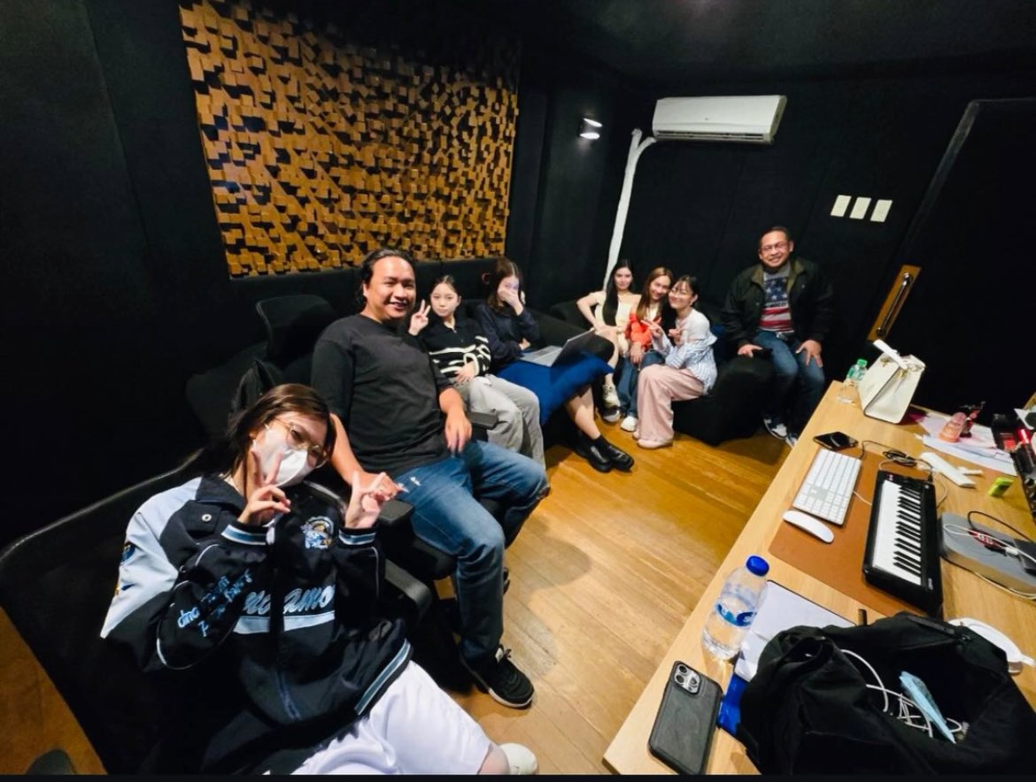 It seems like MNL48 has started recording now.