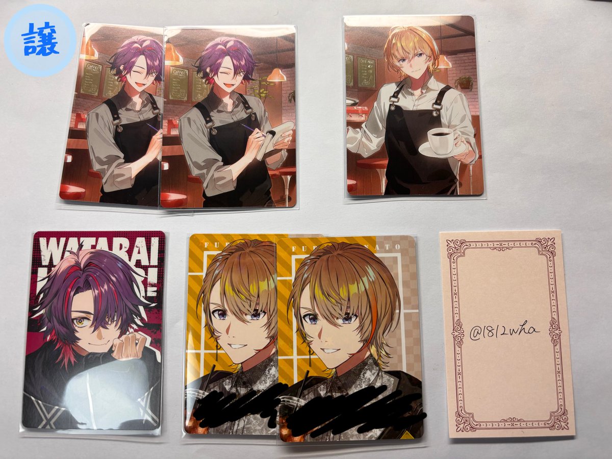1812wha's tweet photo. 【交換】にじさんじ VOLTACTION  カレー オリジナル カード

譲→画像1 
求→画像2 

郵送希望
纏めての方優先
複数提供も可能です

検索からお気軽にお声がけ下さい https://t.co/vuL34uTR6c