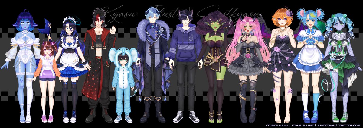 KYASU ILLUST 🦋 OPEN COMMISSION tweet media