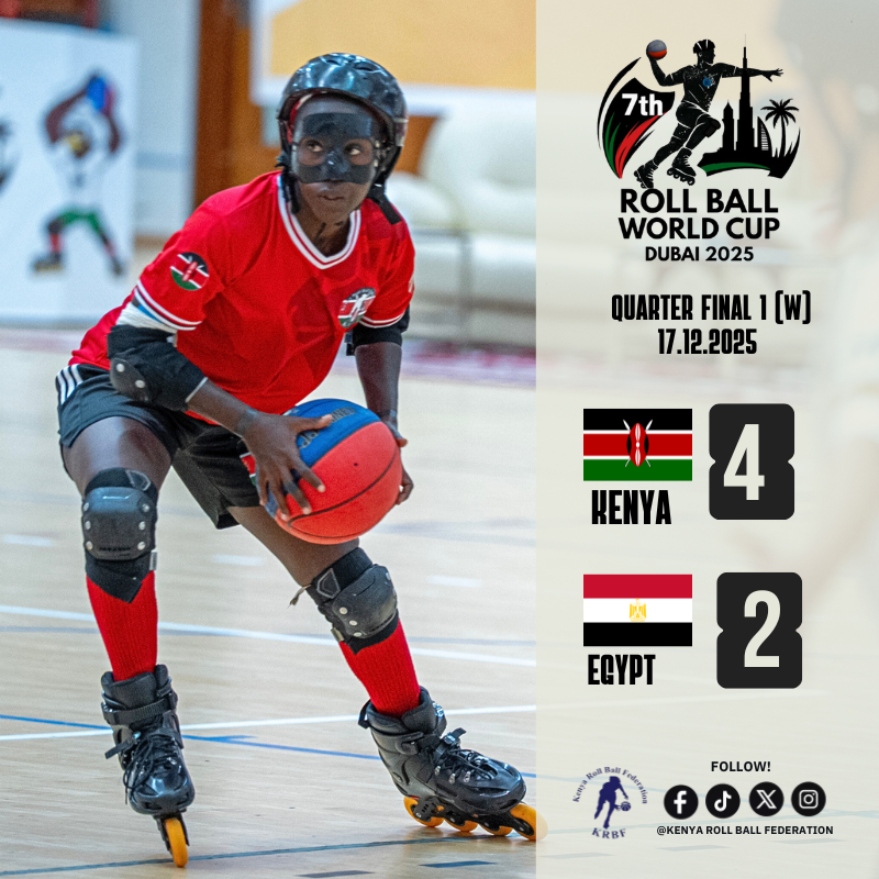 rollballkenya's tweet photo. FULL TIME | QUARTERFINAL ⏱️
Kenya 🇰🇪 4 – 2 Egypt 🇪🇬
From 2–0 down to a 4–2 win — champions find a way.
#TeamKenya #RollBallWorldCup https://t.co/XoMSz75RJl