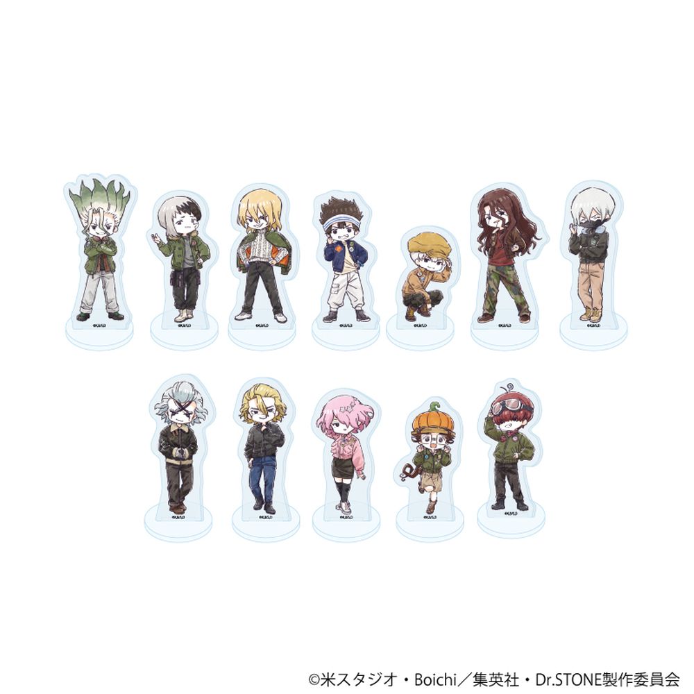 ☆新着☆ 【Dr.STONE フライトジャケット Ver.】 缶バッジ BOX