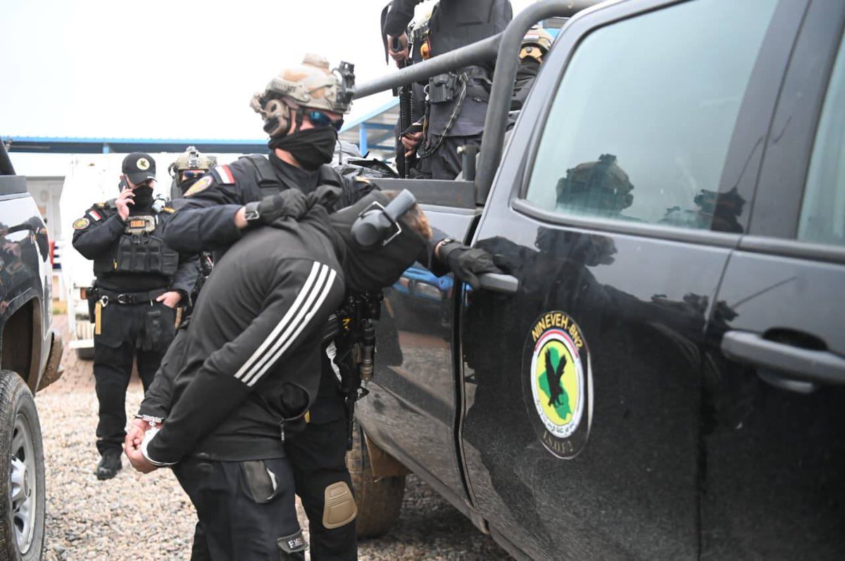 iraq1sam's tweet photo. المخابرات الوطنية تقود عملية استخبارية ناجحة تُسفر عن اعتقال 6 إرهابيين من بقايا داعش، بينهم ناقلون ومجهزون، في كركوك ونينوى وبغداد https://t.co/hq80Grb0hd