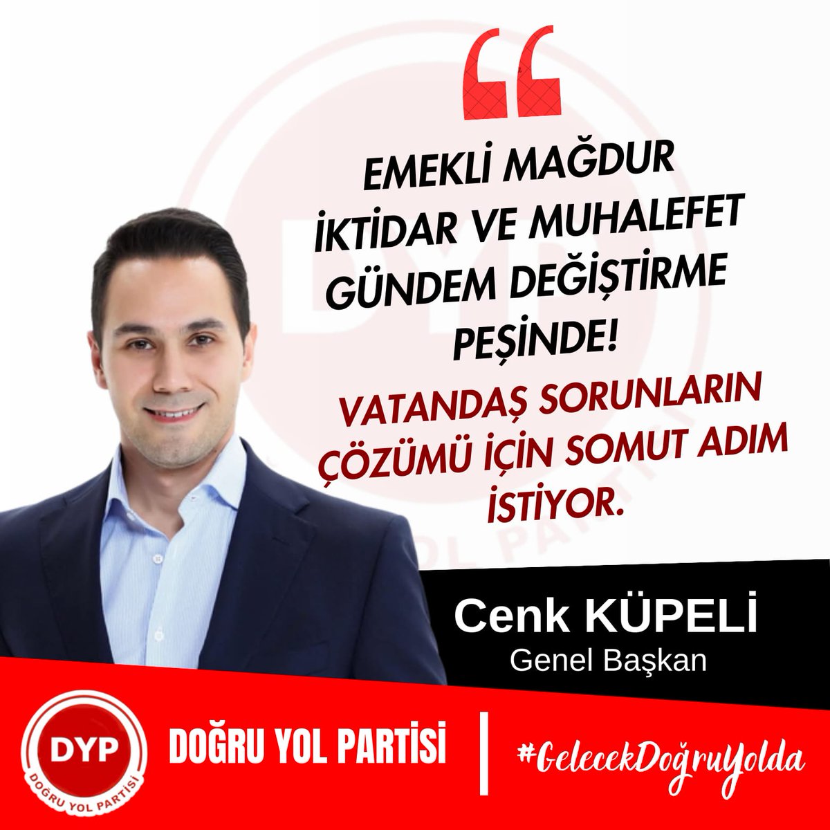 #EmekliyiYokSayanBütçe

Yıllarca prim ödeyenlerin alın teriyle oluşan bütçede #Emekli yok sayılamaz.

Bu bütçe halkın bütçesidir.

Ve tüm Emekli kök maaşlarına derhal 35BinTL #SeyyanenZam yapılmalıdır.

#5000KısmiyiYokSayanHükümet