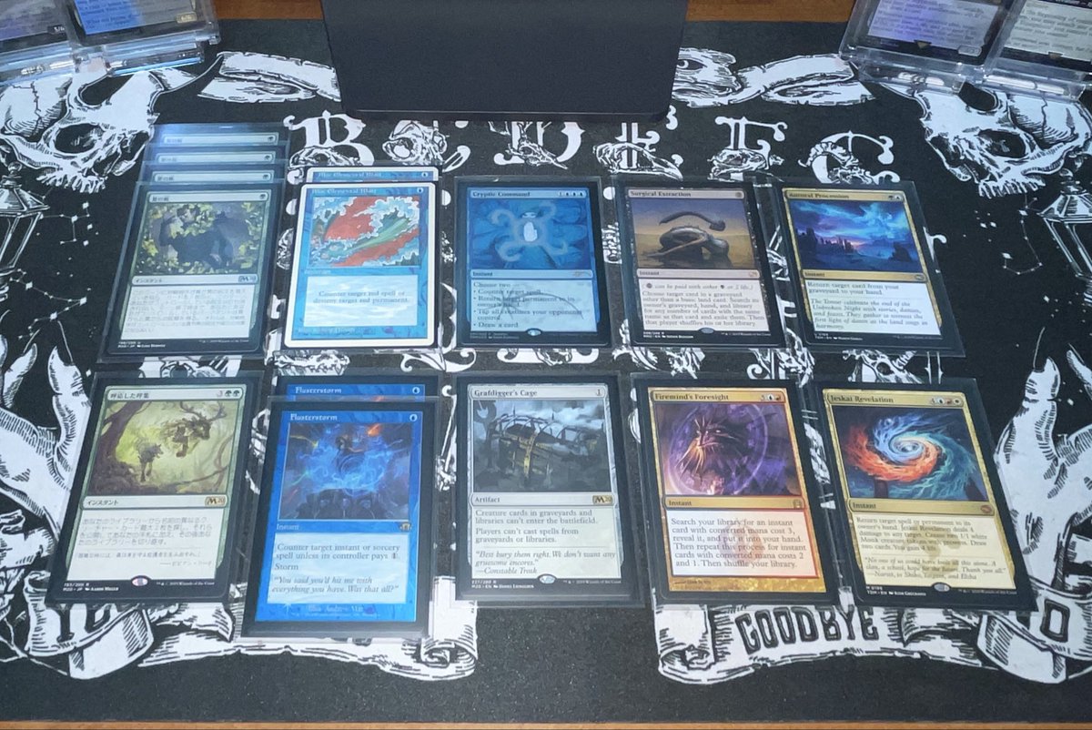 ○現状のサイドデッキ ・夏の帳4→元々メイン3積みから全サイド移動