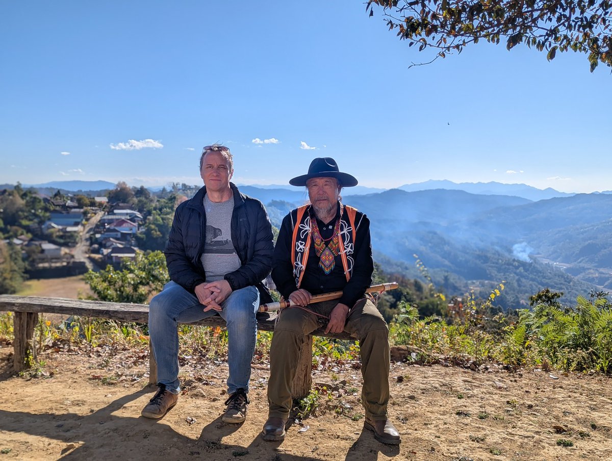 ChristianPoske's tweet photo. Meeting Guru Rewben Mashangva, the King of Naga Folk Blues https://t.co/oEwgAUOfRs