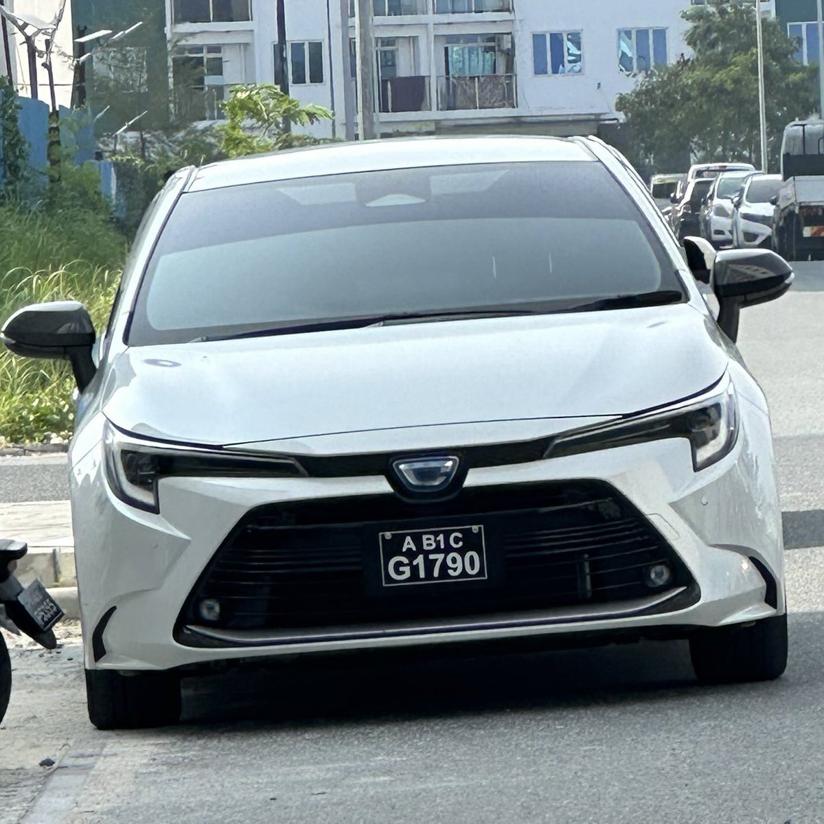 This gov came today to collect keys for an FDC flat. A woman and her children got out of the car.

Can someone please tell which gov official this vehicle is assigned to?

If family members are allowed to use gov vehicles, then all citizens should be entitled to use gov vehicles