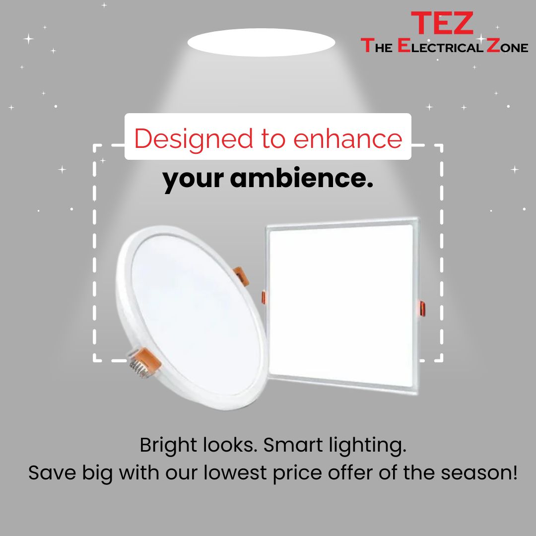 Electrical51626's tweet image. Every corner deserves the perfect glow!
Create warm, welcoming spaces with Havells LED.
#Havells #LEDDownlights #SmartLighting #HomeAmbience #ModernInteriors #LightingDesign   #EnergyEfficient #BrightHomes #LightUpYourSpace #InteriorGlow #LightingSolutions #PowerWithHavells