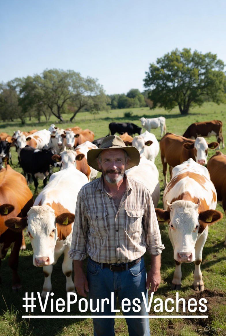 Le hashtag du jour, merci de mettre ce hashtag en Top tendance X, soutenir les agriculteurs et les vaches de france 🇫🇷❤️

👉👉 #ViePourLesVaches

#agriculteurs
#vaches
