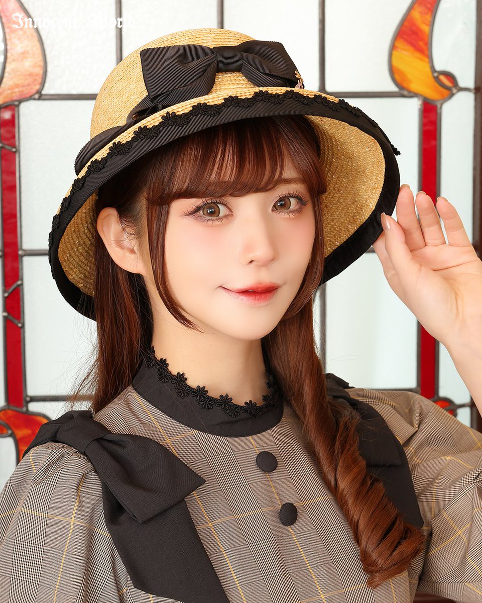 イノセントワールド　リボンクロッシェハット Innocent World｜リボンクロッシェハットRibbon Crochet Hat