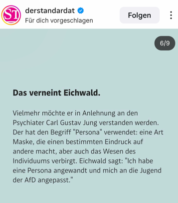 IbDoku's tweet photo. #Eichwald hat sich mit seiner an #Hitler erinnernde Rede nach eigener Aussage lediglich "an die Jugend der #AfD angepasst".
Genau so haben wir das auch eingeordnet. Er fiel dort neben anderen Rednern mit ästhetischen und inhaltlichen NS-Bezügen nicht wirklich auf. https://t.co/EZzkE79XEE