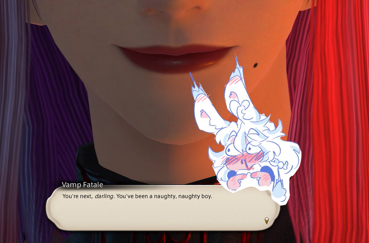 RosePriince's tweet photo. !! Spoilers !! for the new arcadion cutscenes in FFXIV 7.4 (suggestive) https://t.co/jcL9fQGFjf