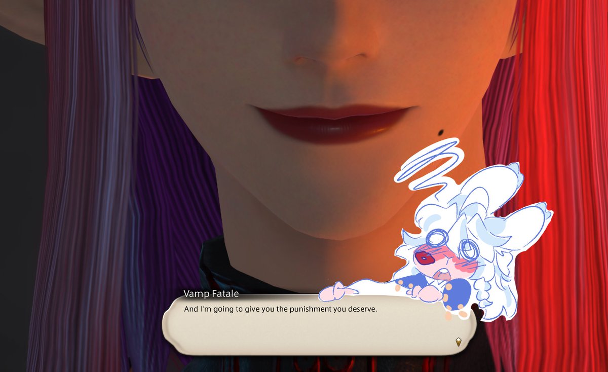 RosePriince's tweet photo. !! Spoilers !! for the new arcadion cutscenes in FFXIV 7.4 (suggestive) https://t.co/jcL9fQGFjf