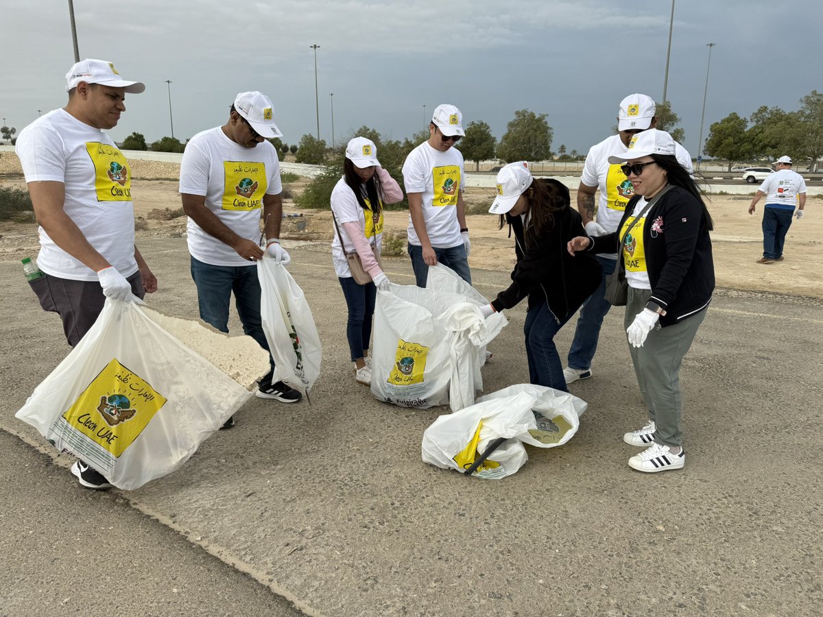 RoyalRoseHotel's tweet photo. Proud to support the #CleanUAE campaign as part of the #YearOfTheCommunity, in partnership with Emirates Environmental Group, under the patronage of the Ministry of Climate Change and Environment.
Our commitment to sustainability continues. 🌱 https://t.co/mbgU0hyTqj