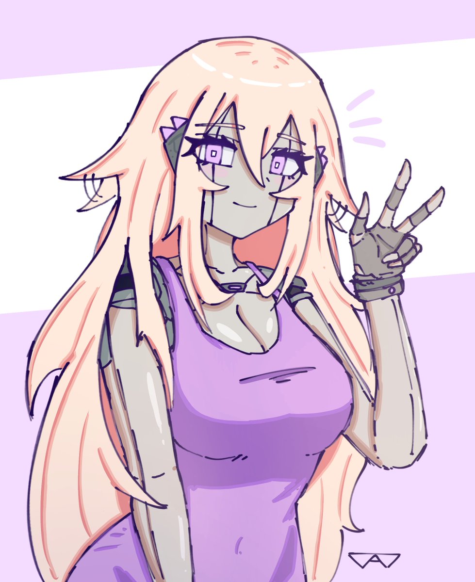 she looks funny with this hue