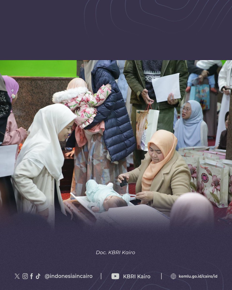 IndonesiaCairo's tweet photo. serta pemberian makanan tambahan guna mendukung pemenuhan gizi anak. Sebanyak 85 balita/batita mengikuti kegiatan ini dengan pendampingan orang tua. https://t.co/eXjOFlXoVJ