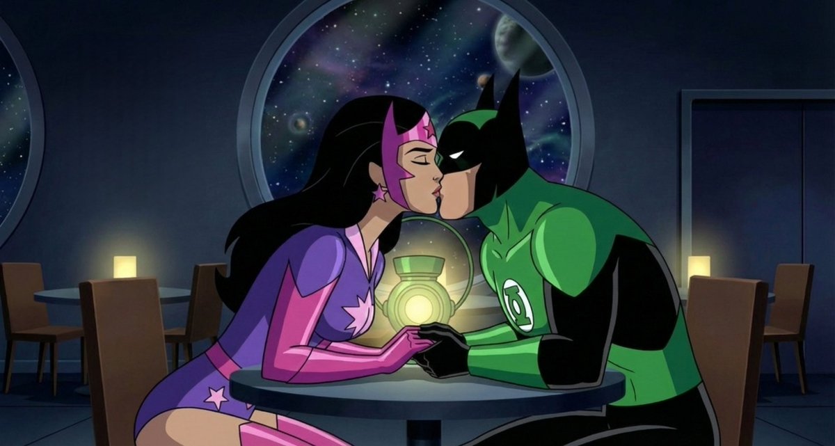 BDrake80's tweet image. In a perfect and alternative reality, where #Batman is a #GreenLantern and #WonderWoman is a Star Saphire, we can have a great #WonderBat romance like this one. Thanks so much for this awesome fanart, @MrsDianaWayne1. 
@jamesm2022 @Gree73331Naquan